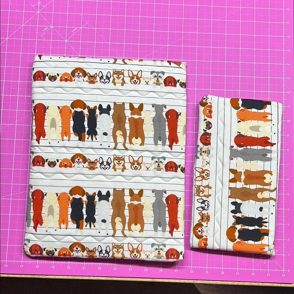 Pet Patterned Zipper Pouches - Multicolor - Picture 2 of 2
